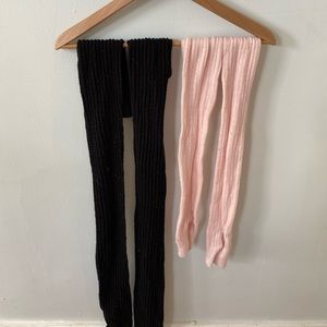 Ballet leg warmers